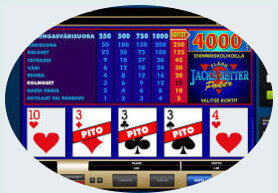 Videopokeri nettikasinoilla